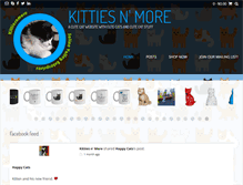 Tablet Screenshot of kittiesnmore.com